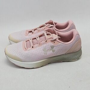 Under Armour Charged Bandit 4 Women Running Shoes Pink Gray 3020357-603 Size 7.5